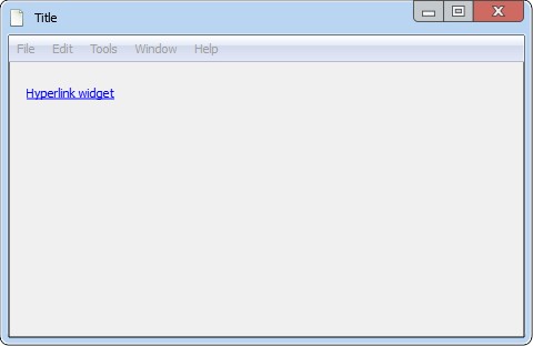 MockupUI - Hyperlink widget