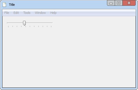 MockupUI - Slider widget