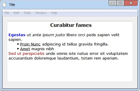 MockupUI - Text area widget