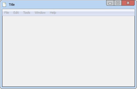 MockupUI - Window widget